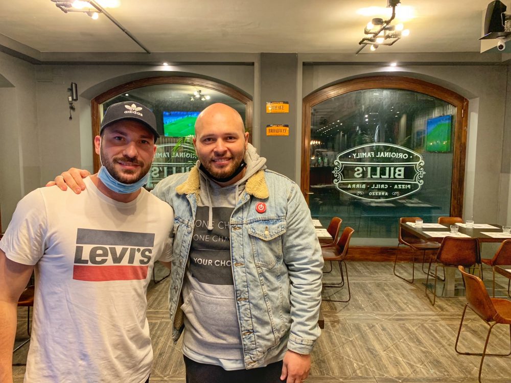 Salvatore Billi e Marco Terracciano i proprietari del Billi’s
