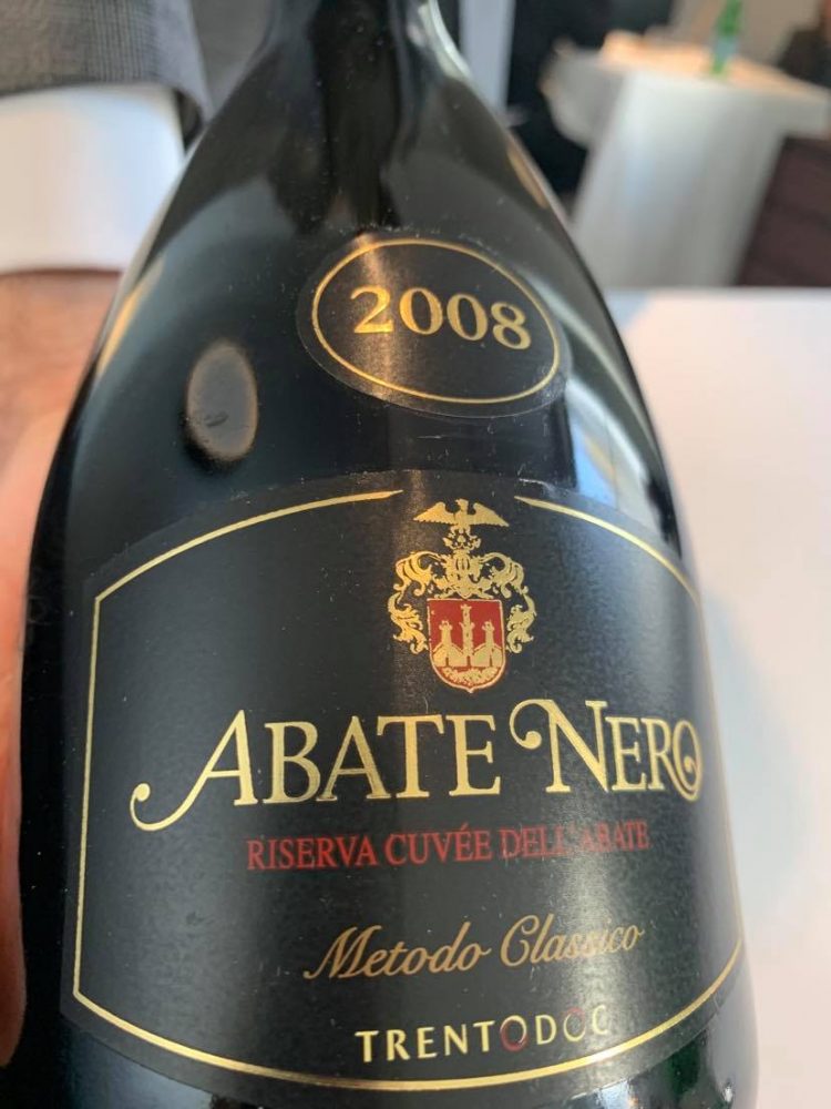 Abate Nero 2008 riserva Trento doc