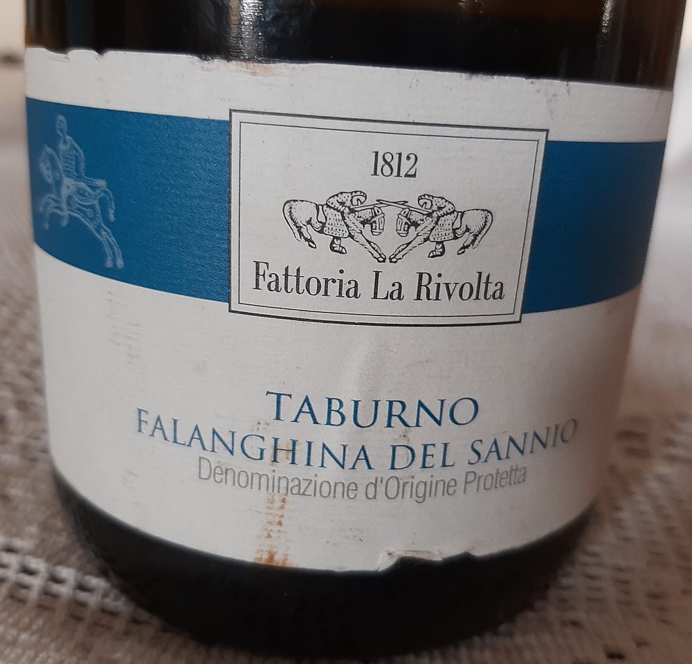 Falanghina del Sannio Dop 2015 Fattoria La Rivolta