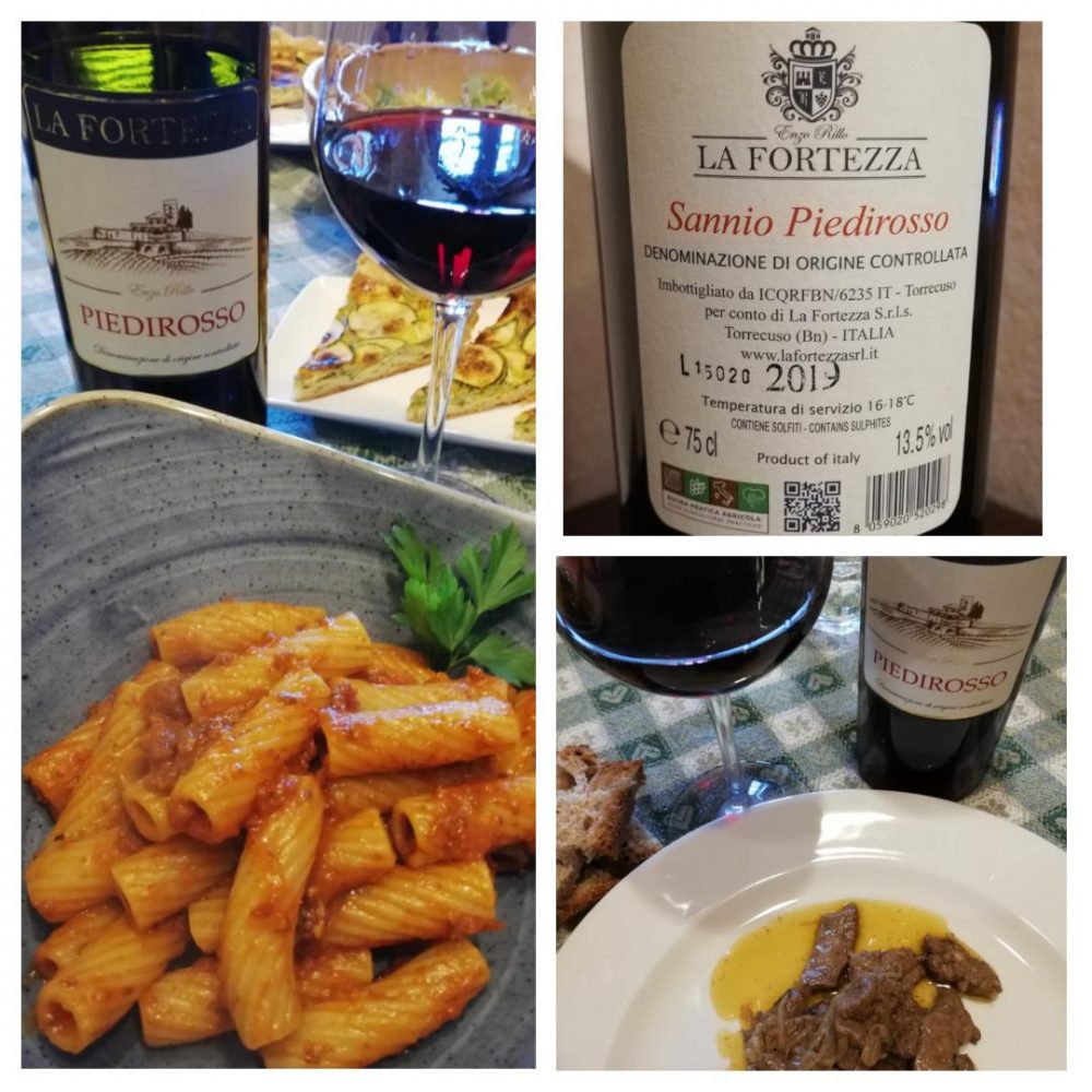 Piedirosso 2019 Abbinamenti