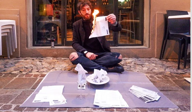 Manuel Ciardelli brucia le bollette