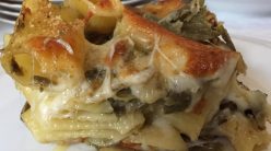 Pasta con i carciofi al forno