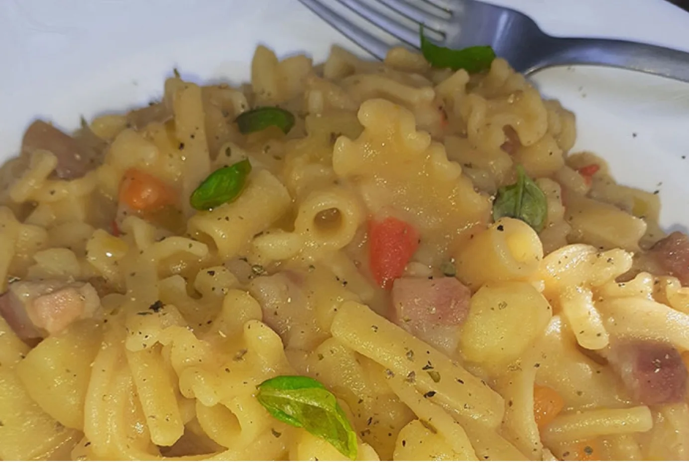 pasta mista e patate