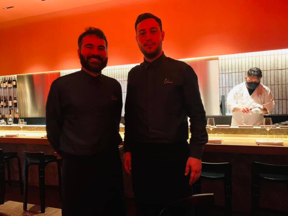 Ristorante Umi - I titolari Gerardo Ferrari e Fiorenzo Benvenuto