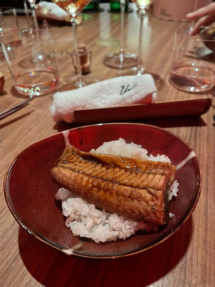 Tokusei unajyuu sumibiyaki - Riso con anguilla laccata