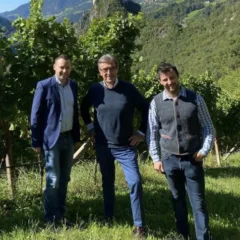 Armin Gratl, Riccardo Cotarella e Hannes Munter