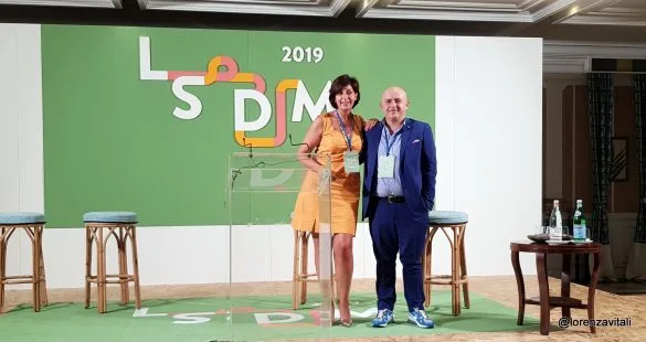 Barbara Guerra e Albert Sapere nel 2019 (foto Luigi Cremona)