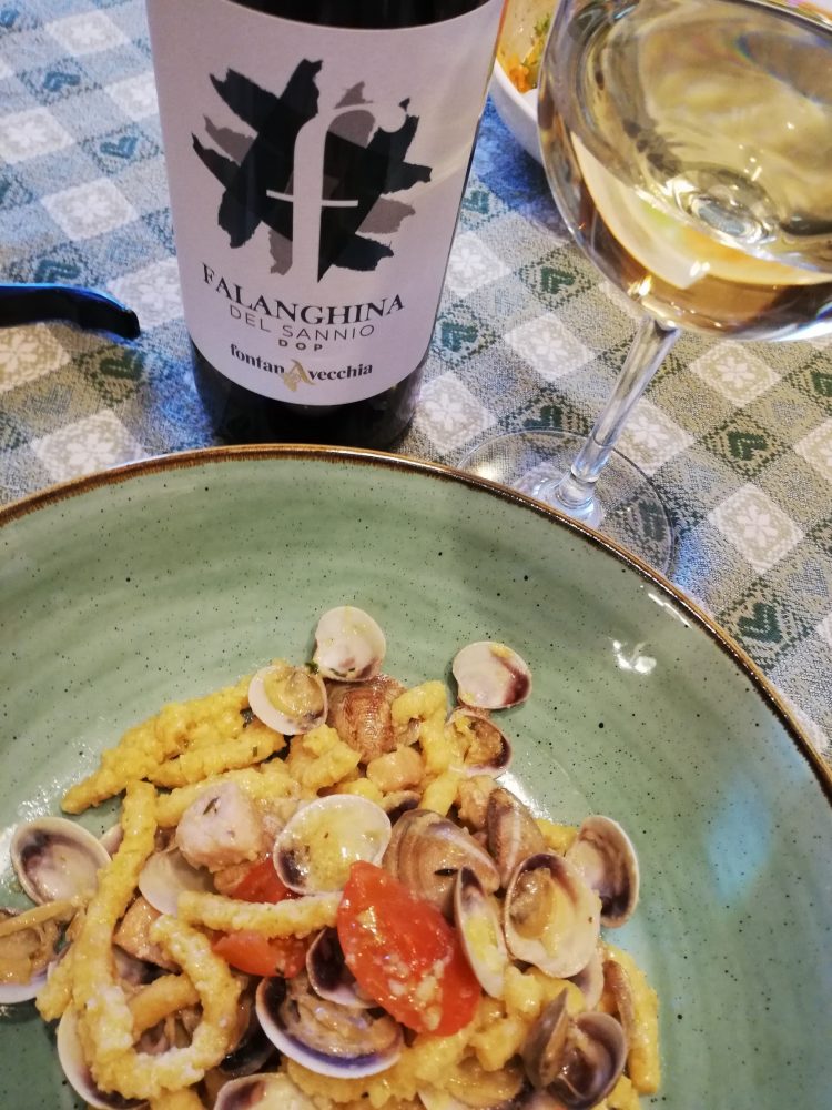 Falanghina 2019 Fontanavecchia - Abbianamento con prima portata di pesce