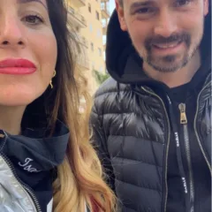 Isabella de Cham ed Enzo Zarrelli