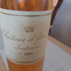Sauternes Chateau d'Yquem 2008