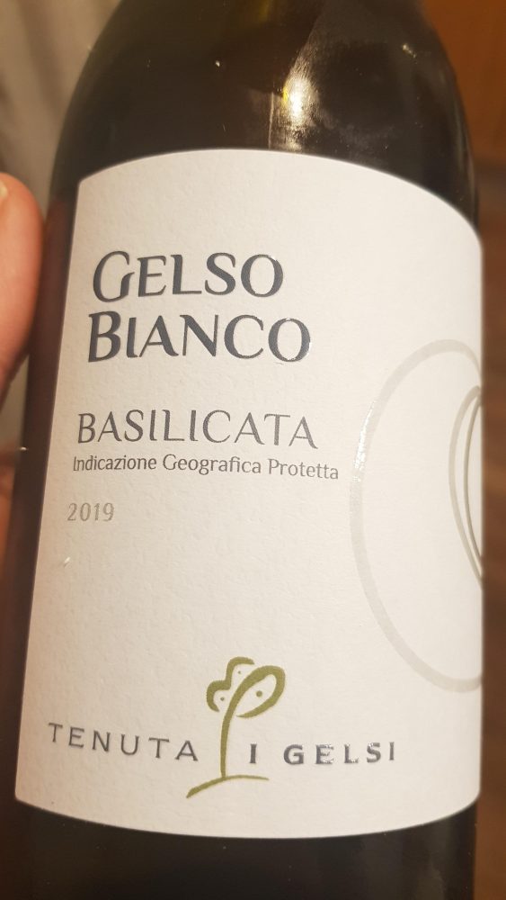 Tenuta I Gelsi – Gelso Bianco Basilicata IGP 2019