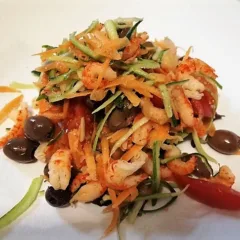 Trattoria del Muliner - Insalata di gamberi d'acqua dolce