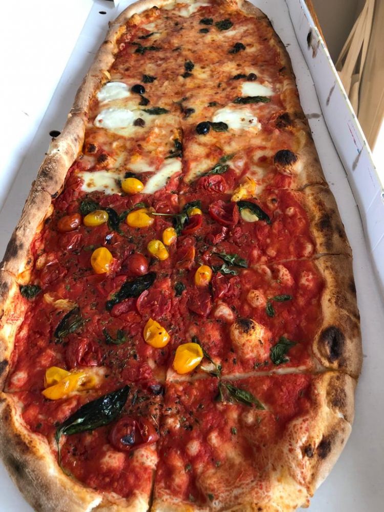 svariati centimetri d’asporto