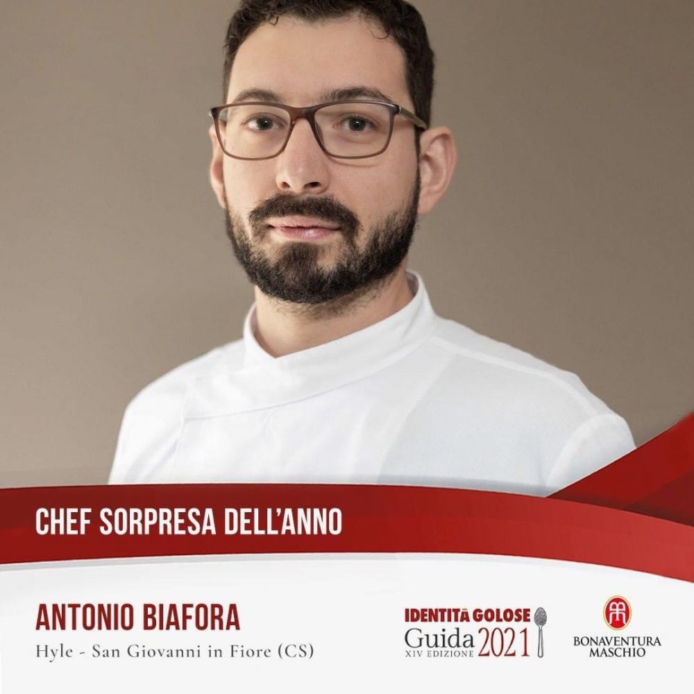 Antonio Biafora chef sorpresa dell'anno