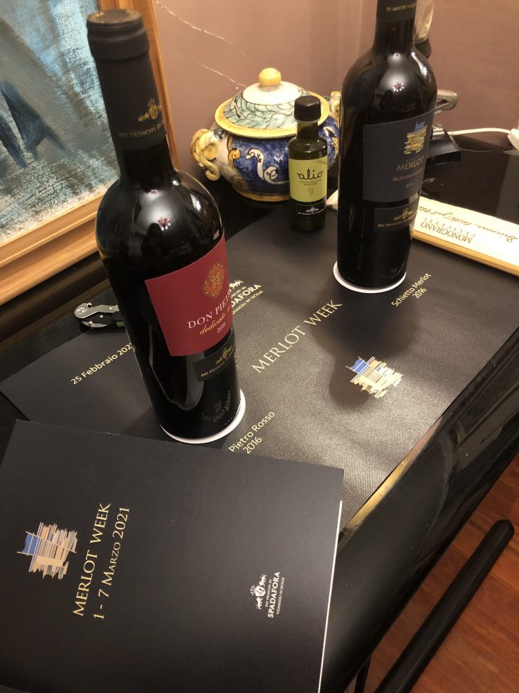 Degustazione Don Pietro rosso 2016- Merlot selezione limitata 2016 Dei Principi di Spadafora