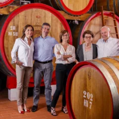 Famiglia Tedeschi in cantina