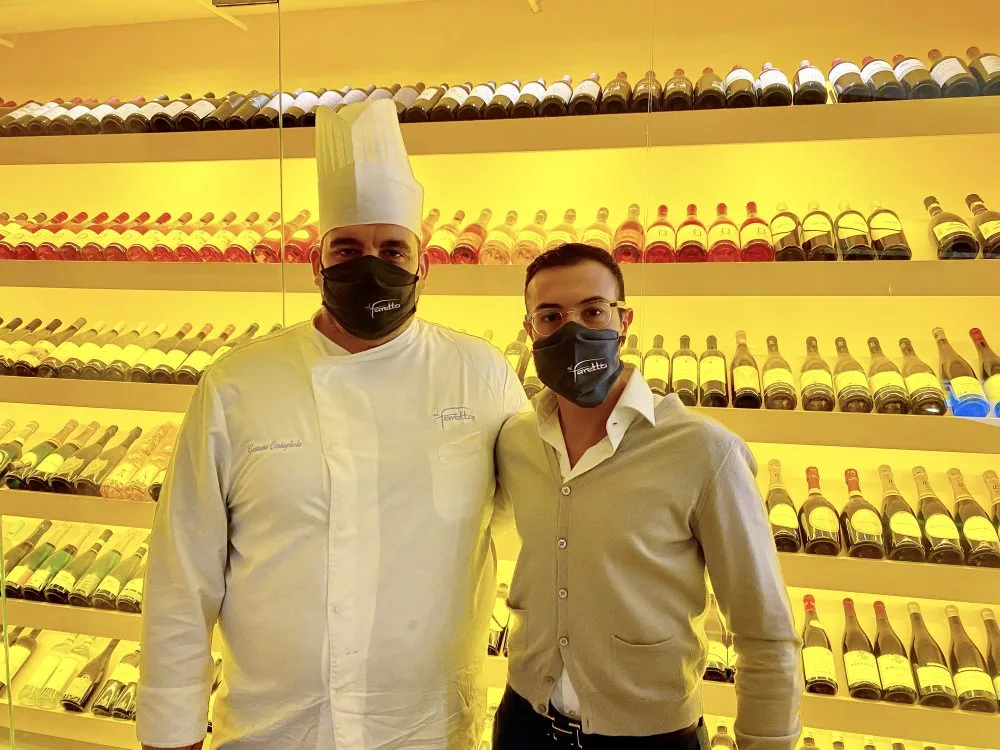 Chef Costagliola e Giancarmine Cotugno