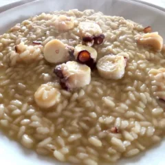 Risotto al polpo