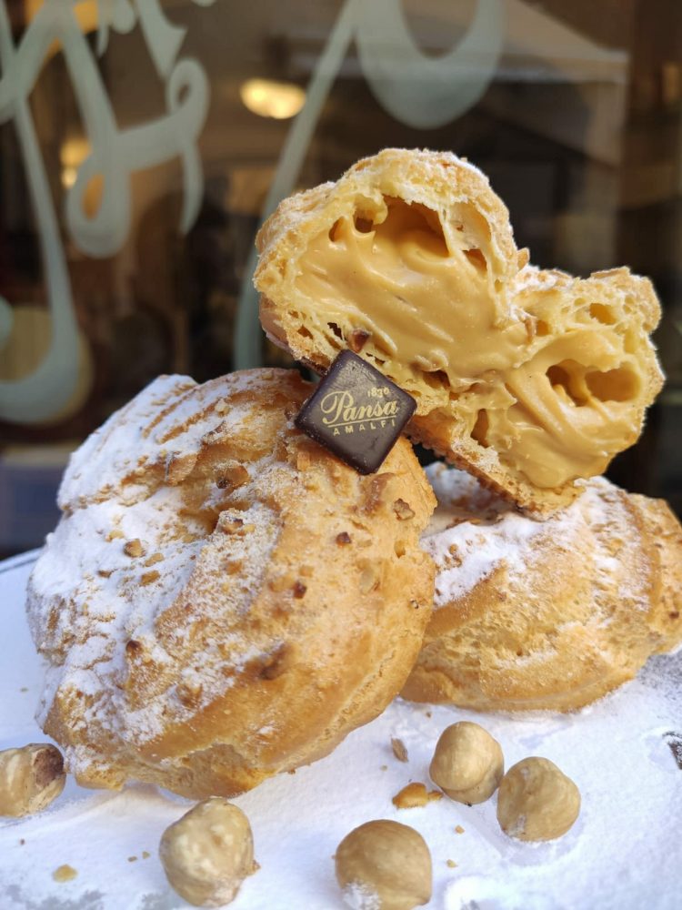 Zeppola alla nocciola - Pasticceria Pansa