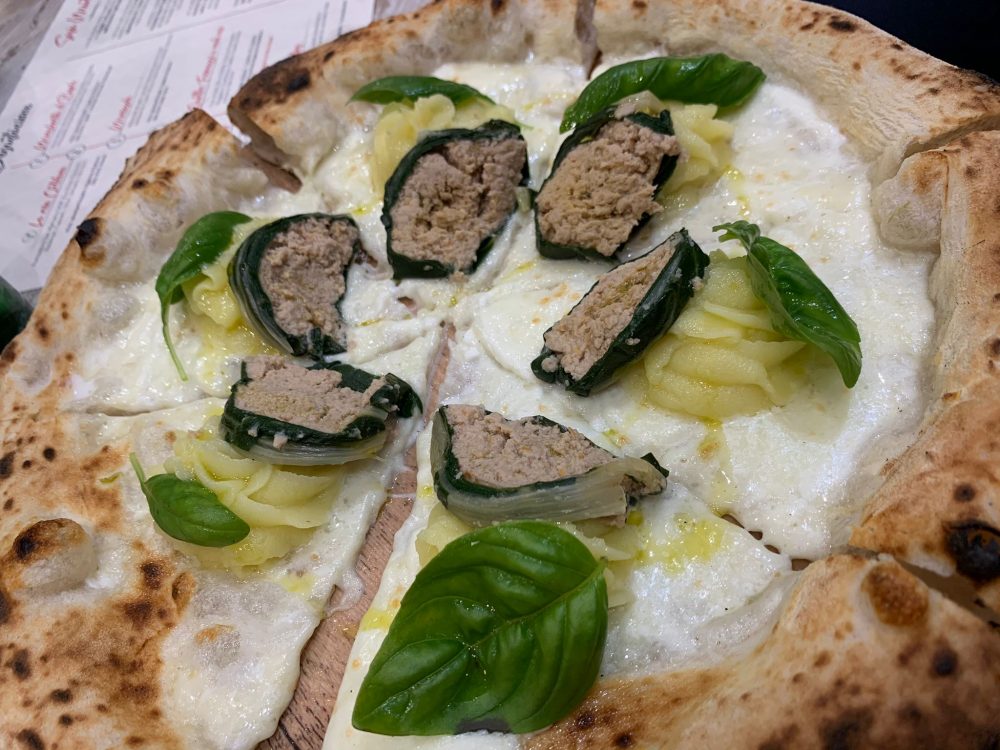 I Masanielli - Last Emotions Fior di latte, pure' di patate aromatizzato al limone, pasticcio di agnello laticauda in foglia di bieta