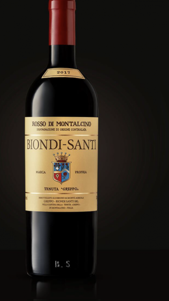 Biondi santi Tenuta Greppo Rosso di Montalcino DOC 2017