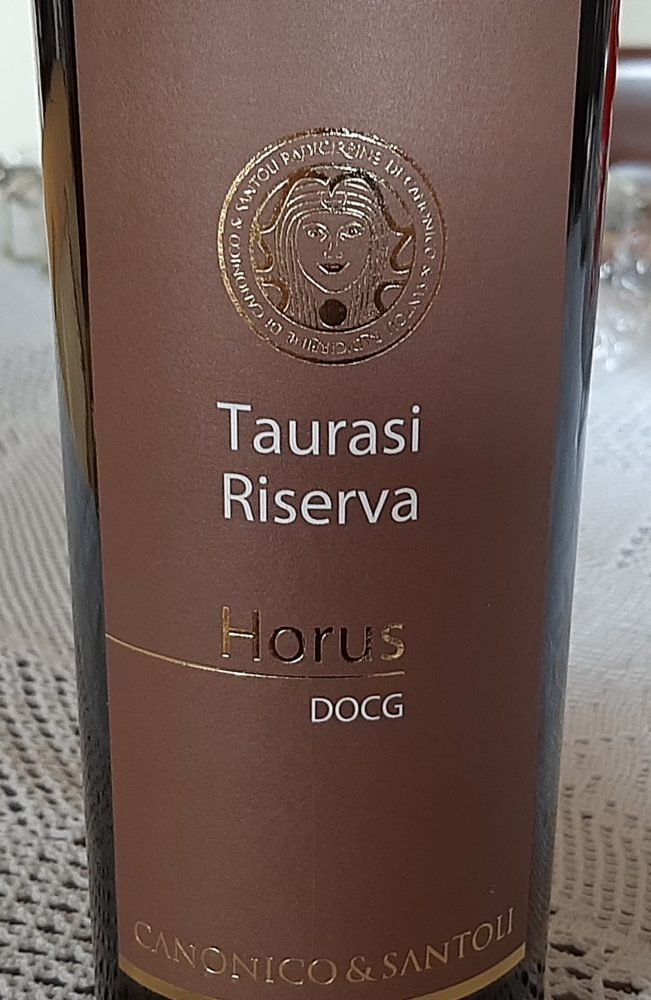 Horus Taurasi Riserva Docg 2015 Canonico & Santoli