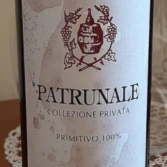 Patrunale Salento Rosso Primitvo Igp 2016 Collezione Privata Palama'