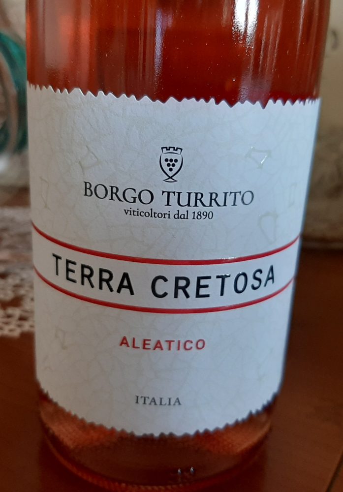 Terra Cretosa Aleatico Rosato Puglia Igp 2020 Botgo Turrito