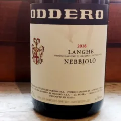 Oddero Langhe nebbiolo 2018