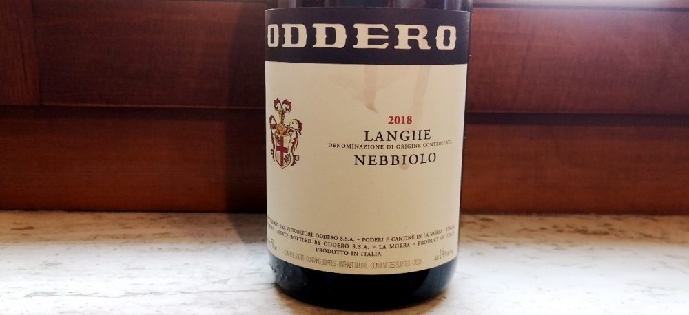 Oddero Langhe nebbiolo 2018