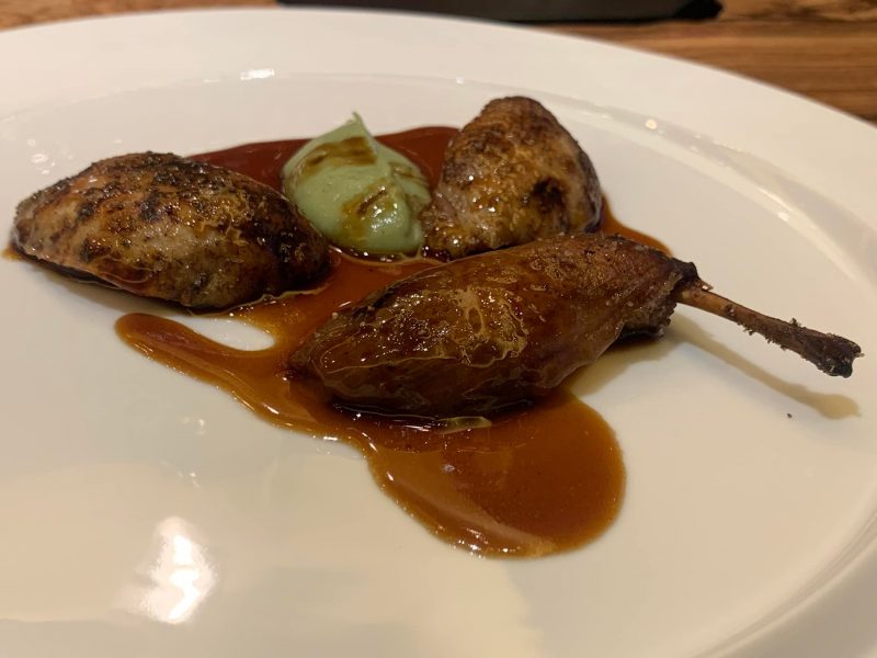 Ristorante Tre Olivi, la quaglia