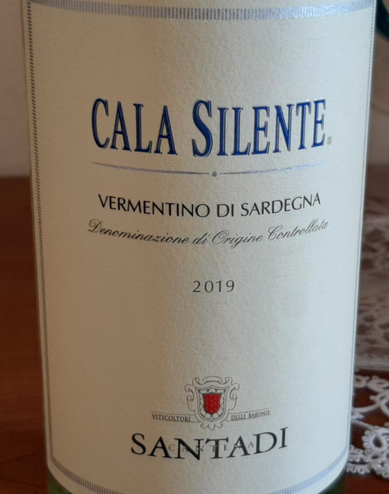 Cala Silente Vermentino di Sardegna Doc 2019 Santadi