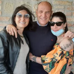 Ida e Tani Avallone con Cristina