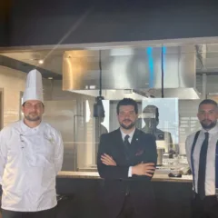 John Restaurant Casa Madre Italia - Nicola Lanza, Salvatore Matarazzo e Lino Amalfi