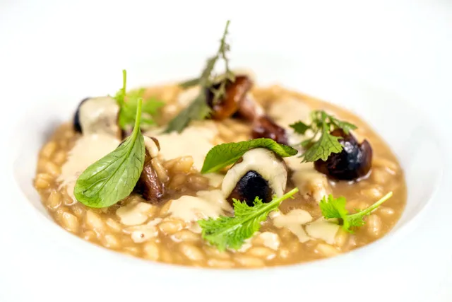 Risotto con funghi shitake - Molaro
