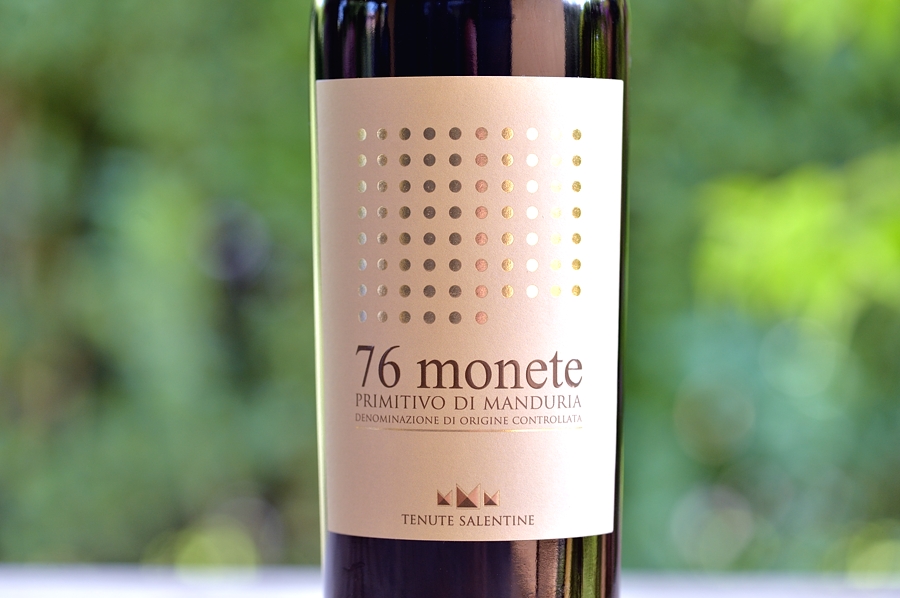 Primitivo di Manduria 76 Monete 2017 Tenute Salentine