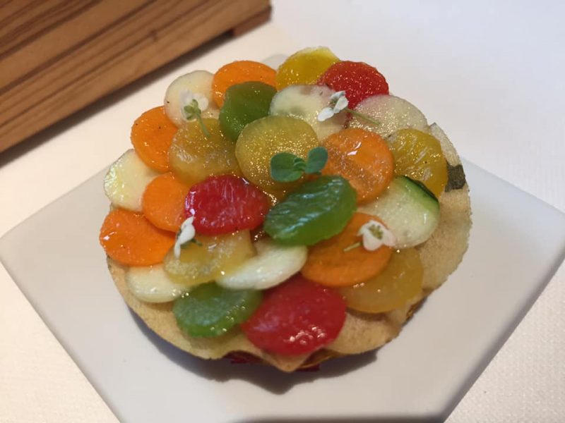 Ristorante Tre Olivi, canape', la caponatina