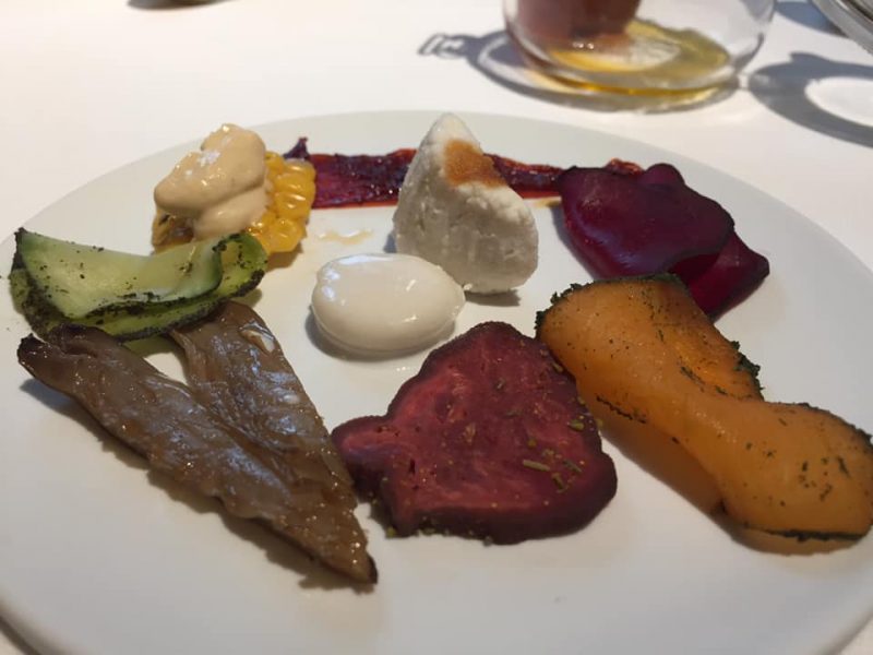 Ristorante Tre Olivi, il misto vegetale