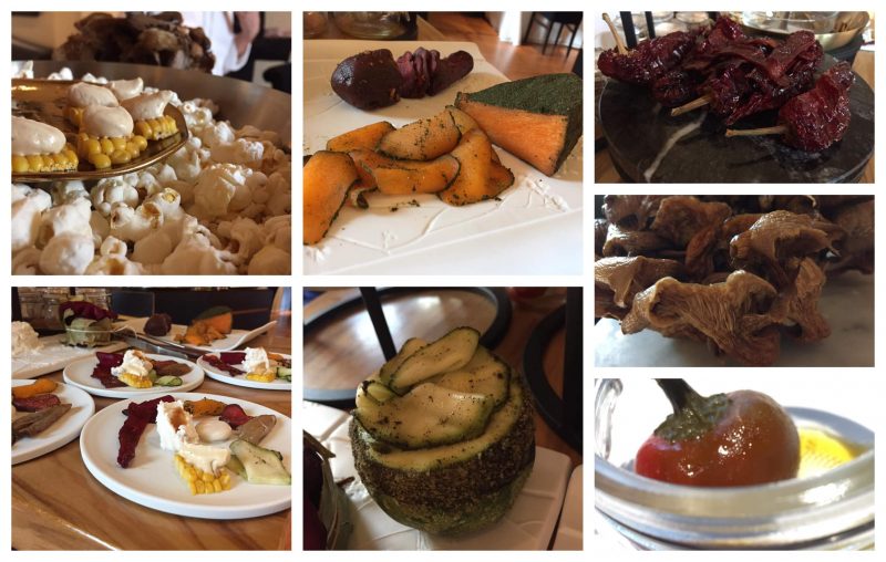 Ristorante Tre Olivi, il carrello dei vegetali