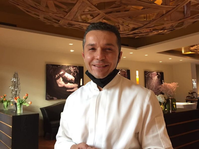 Ristorante Tre Olivi , lo chef Giovanni Solofra