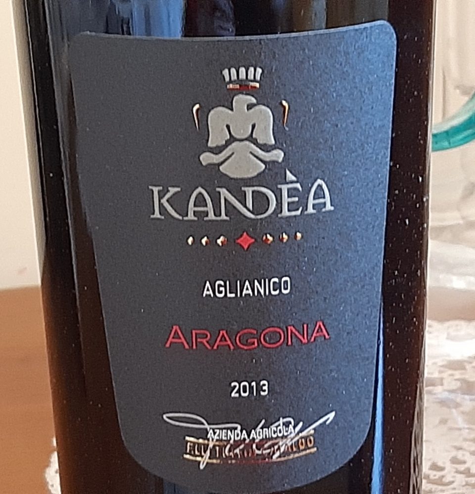 Aragona Aglianico Daunia Igp 2013 Kandea