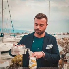 Christian Costantino Head Bartender del Marina Del Nettuno Lounge Bar di Messina