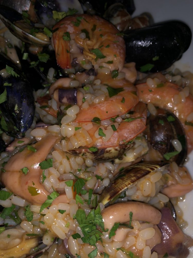 La scogliera -risotto alla pescatora