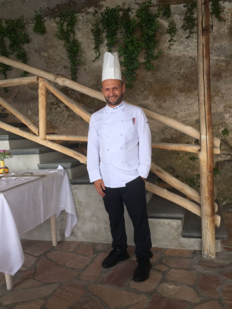 Lo chef Giuseppe Stanzione