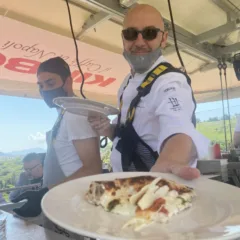 Lunch in the sky - Franco Pepe