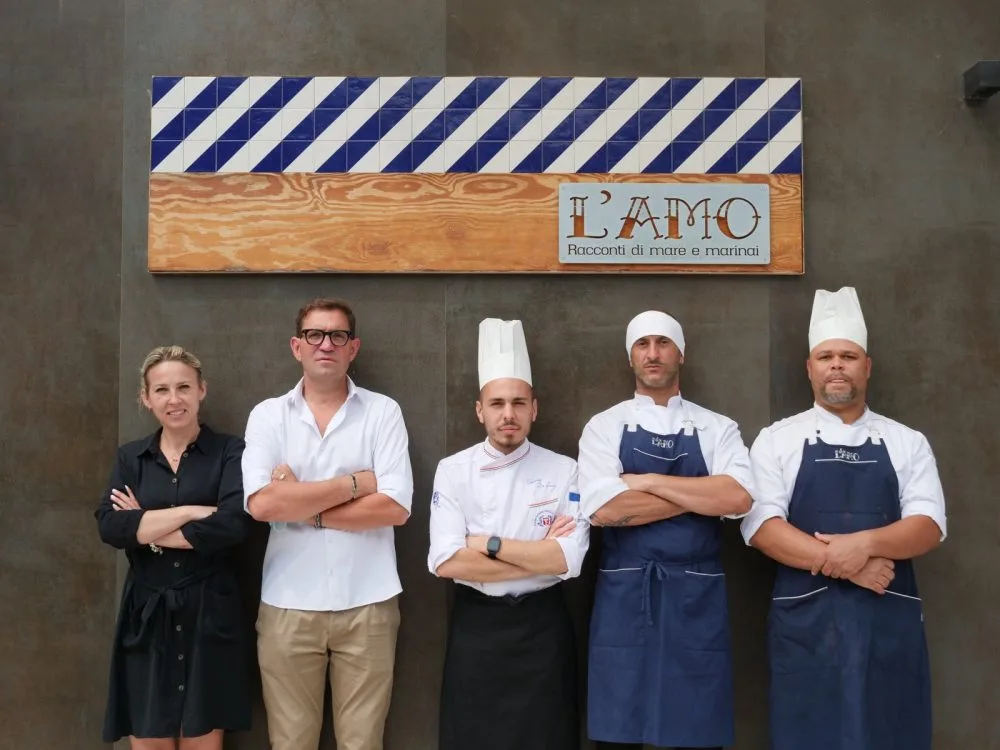 L’Amo - Rosario Rondinone, Carmine De Lucia e staff