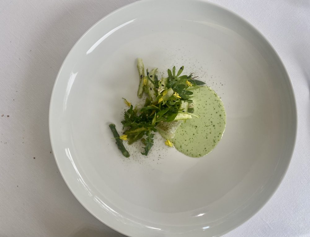 Merluzzo, Asparagi e the Matcha - Domenico Marotta