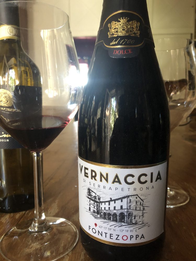 Vernaccia Di Serrapetrona Docg Dolce Fontezoppa PIAN Delle MURA