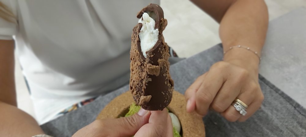 Distinto Isernia – cannolo siciliano ice-cream