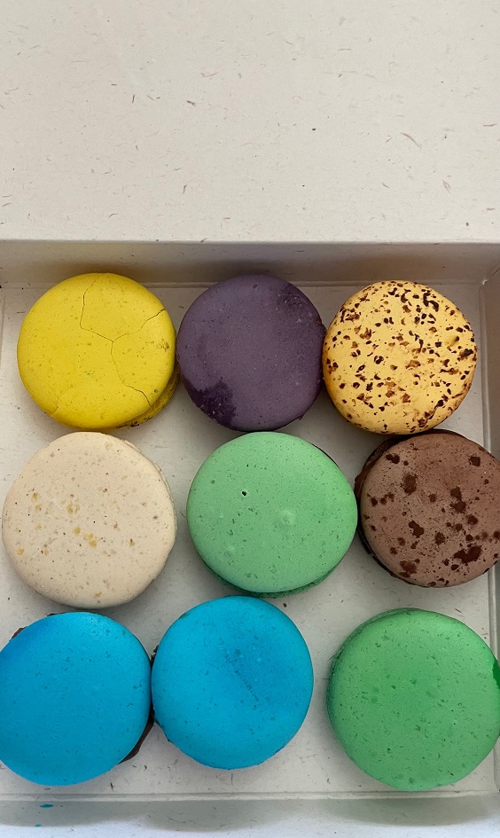 Angelica Capri - Varieta' di macarons con il Grotta Azzurra